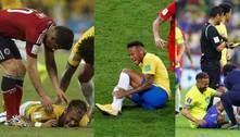 Neymar convive com sina de lesões em Copas do Mundo 