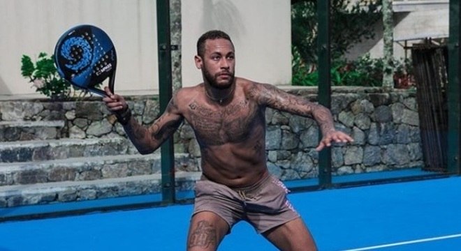Neymar está praticando um novo esporte no período de quarentena