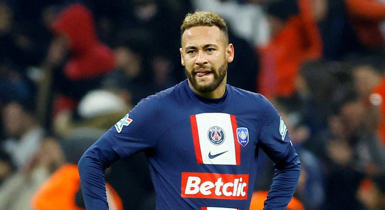 O último gol marcado por Neymar pelo PSG foi em 29 de janeiro, em jogo contra o Reims, pelo Campeonato Francês
