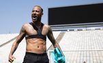 Neymar sem camisa, treino seleção brasileira, Itaquerão,
