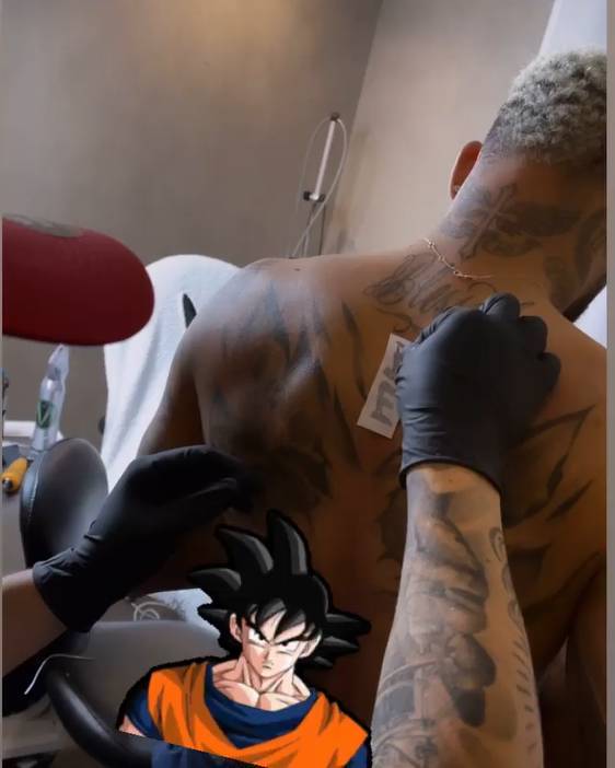 Vegeta  Tatuagens de anime, Vegeta desenho, Casa tatuagem