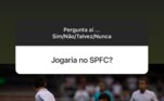 Ao ser perguntado se jogaria no São Paulo, o craque do PSG respondeu logo com um 'não'