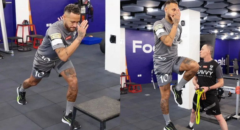 Neymar com duas lesões na coxa direita. Um mês para recuperar. Fora dos primeiros jogos das eliminatórias