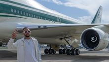 Neymar viaja para a Arábia Saudita no avião do príncipe