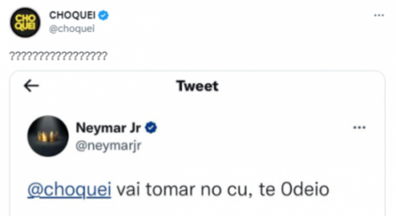 Neymar x Choquei