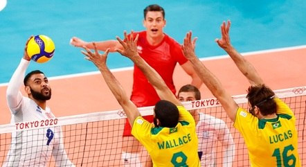 Em jogão de quase três horas, Brasil vence a França no tie-break no vôlei  masculino, Olimpíadas 2020