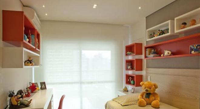 Nichos para colocar os enfeites para quarto infantil