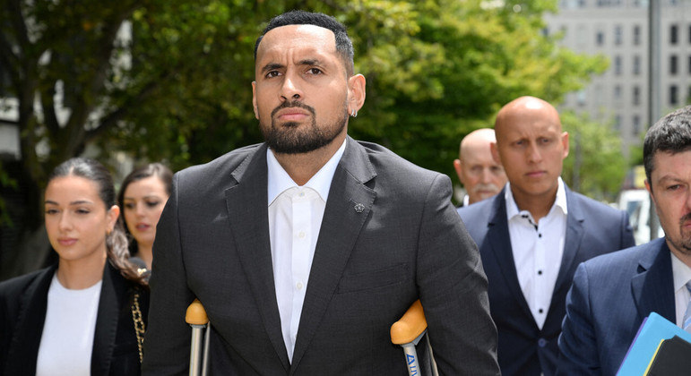 No Aberto da Austrália, Nick Kyrgios abandonou a competição por uma lesão e precisou passar por cirurgia

