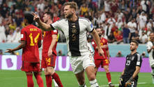 Alemanha leva susto, mas empata contra a Espanha e respira na Copa 