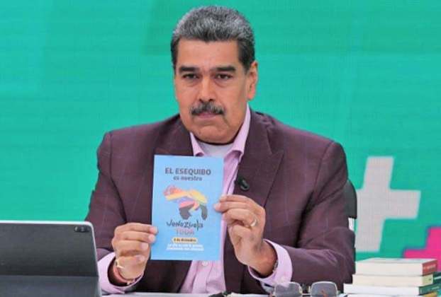Nicolás Maduro, presidente da Venezuela, apresentou uma versão 
