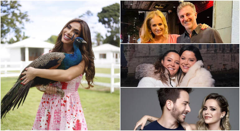 Nicole também nomeou uma dupla de pavões com os nomes dos apresentadores Angélica e Luciano Huck. Duas galinhas da Angola de Maiara e Maraisa e um galo e uma galinha de Sandy e Junior