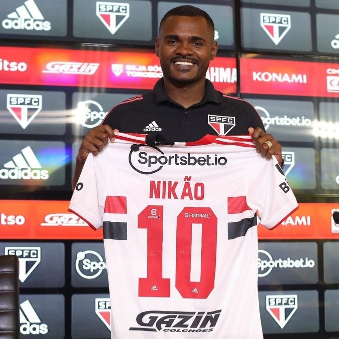 Nikão vestirá a camisa número 10 no São Paulo