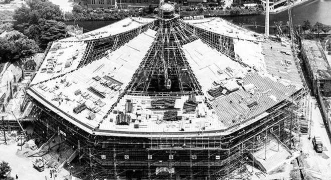 Nippon Budokan foi construdo para Jogos Olmpicos Tquio 1964