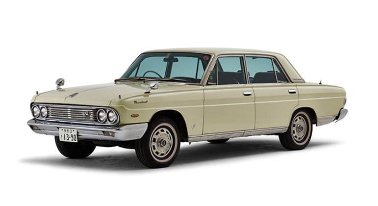 Nissan President: o full size japonês era o concorrente do Crown Eight e Century