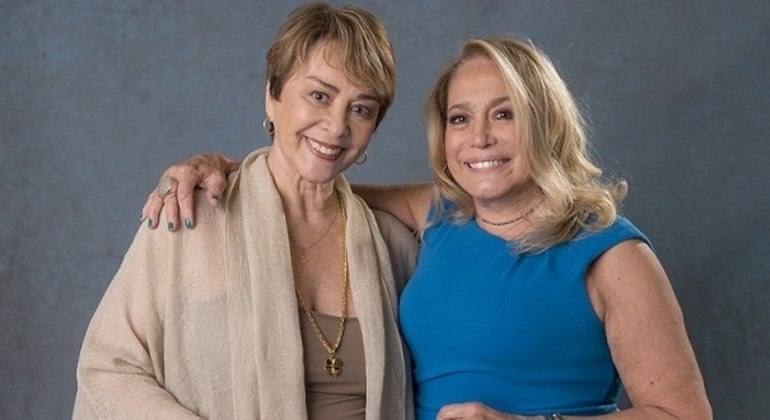 Nívea Maria e Suzana Vieira, cujas trajetórias representam parte dos 70 anos das novelas no Brasil