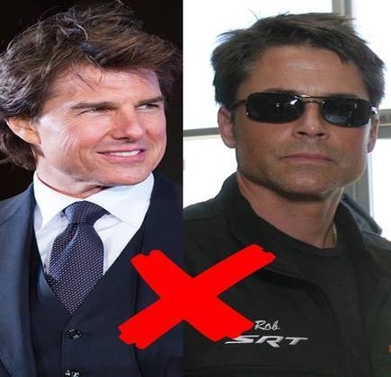 No começo da carreira, Tom Cruise e Rob Lowe contracenavam na gravação de 