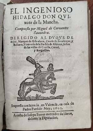 No início do século XVII, em 1605, em Madri, na Espanha, saiu a primeira edição de 