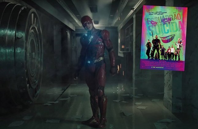 No mesmo ano (2016), Ezra Miller atuou como The Flash em 