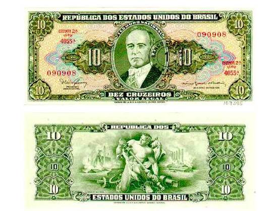 No último dia 13 de fevereiro, completaram-se 56 anos da implementação do Cruzeiro Novo, moeda que entrou  em circulação por conta do aumento da inflação, durante a ditadura militar.