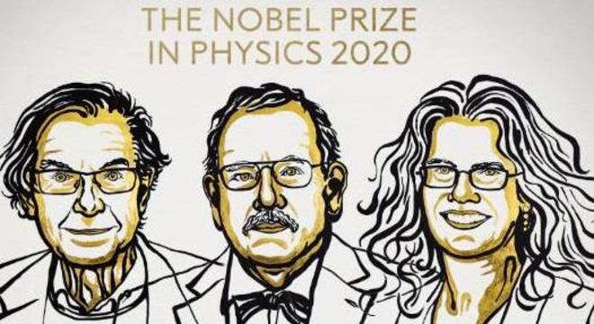 Prêmio Nobel de Física 2020 vai para Roger Penrose, Reinhard Genzel e Andrea Ghez