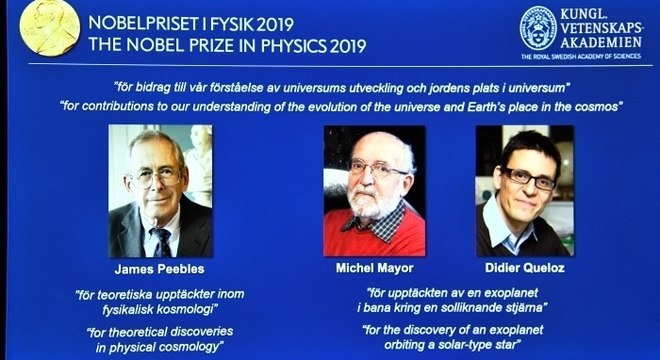 Nobel de Física premiou estudos sobre evolução do universo