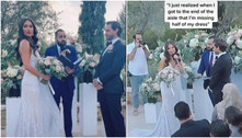 Noiva interrompe cerimônia de casamento ao revelar que cometeu 'erro terrível' 