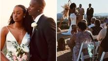 Noiva viraliza ao organizar casamento de baixo custo, com vestido de R$ 200