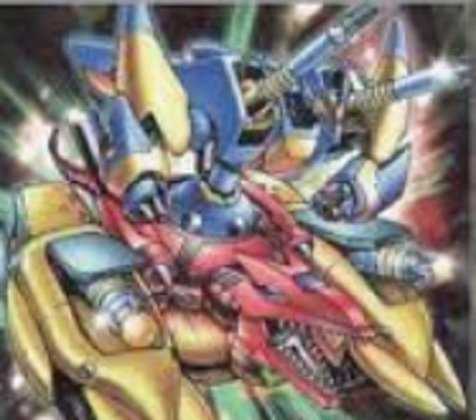 Nome da carta: XYZ Dragão Canhão - Um monstro de 2800 de ataque e 2600 de defesa. No anime ele aparece como um dos fortes monstros do deck de Seto Kaiba. 