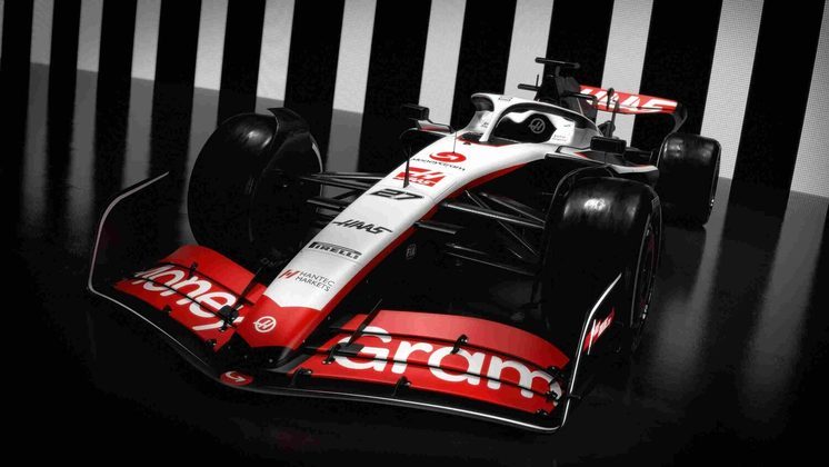 Nome da equipe: Haas F1 Team - Nome do carro/Chassi: VF-23