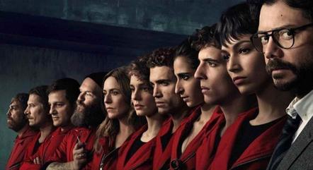 "La Casa de Papel:",  da Netflix, série com muitas temporadas
