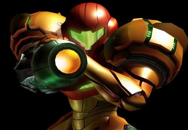 Nome do personagem: Samus Aran - Jogo: Metroid - É a protagonista dos jogos da série Metroid e uma caçadora de recompensas poderosa. Sua armadura é chamada Power Suit e sua principal característica é disparar projéteis de energia. 