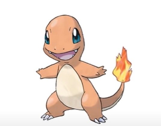 Nome do Pokémon: Charmander - Primeira geração de Pokémons - Animal com quem se parece na vida real: salamandra