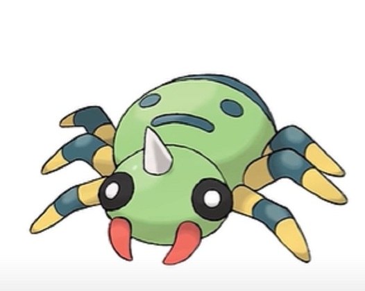 Nome do Pokémon: Spinarak - Segunda geração de Pokémons - Animal com quem se parece na vida real: aranha