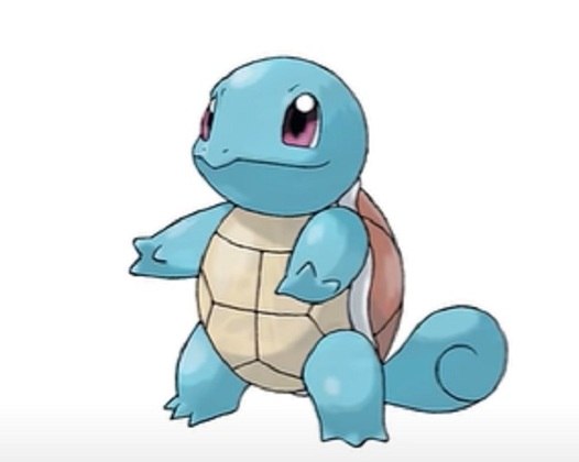 Nome do Pokémon: Squirtle - Primeira geração de Pokémons - Animal com quem se parece na vida real: tartaruga