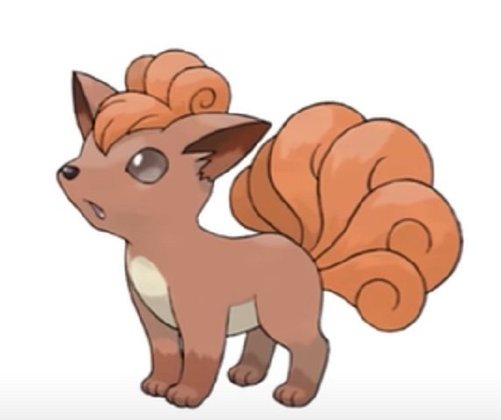 Nome do Pokémon: Vulpix - Primeira geração de Pokémons - Animal com quem se parece na vida real: raposa