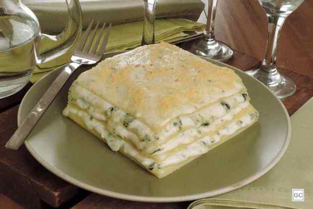 Nome do prato: Lasanha com queijo 