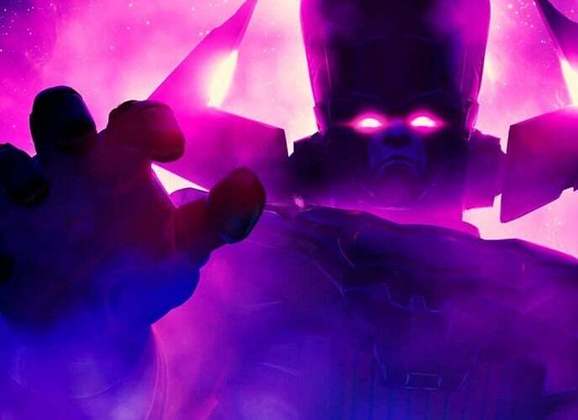 Nome do vilão - Galactus: Para ter uma ideia do poder desse inimigo, é só lembrar que ele já resistiu a golpes de alguns dos personagens mais fortes da Marvel, como por exemplo o Hulk e o Coisa, sem ao menos recuar.