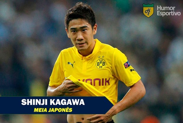 Nomes curiosos do mundo esportivo: Shinji Kagawa