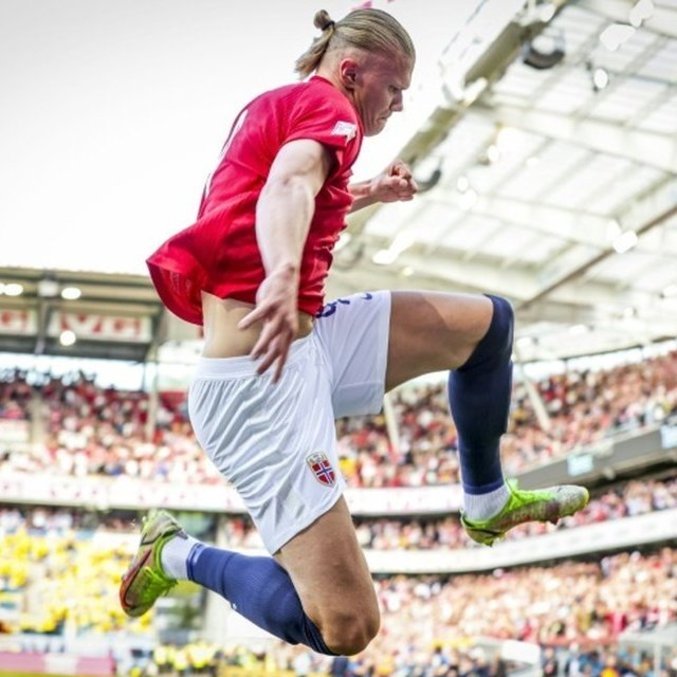 Haaland, o homem-gol da Noruega