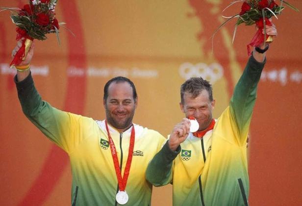 Nos jogos de Pequim, na China, em 2008, Robert Scheidt foi medalha de prata na Classe Star ao lado de Bruno Prada. Ao todo, Scheidt tem cinco insígnias olímpicas, um recorde.