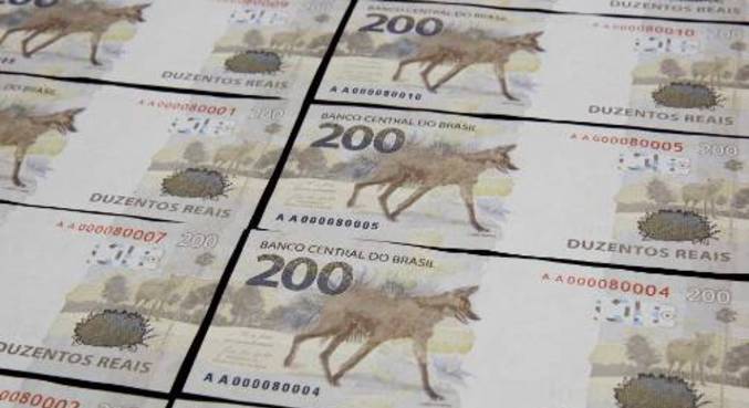 Lobo-guará é o animal que estampa o papel-moeda de R$ 200
