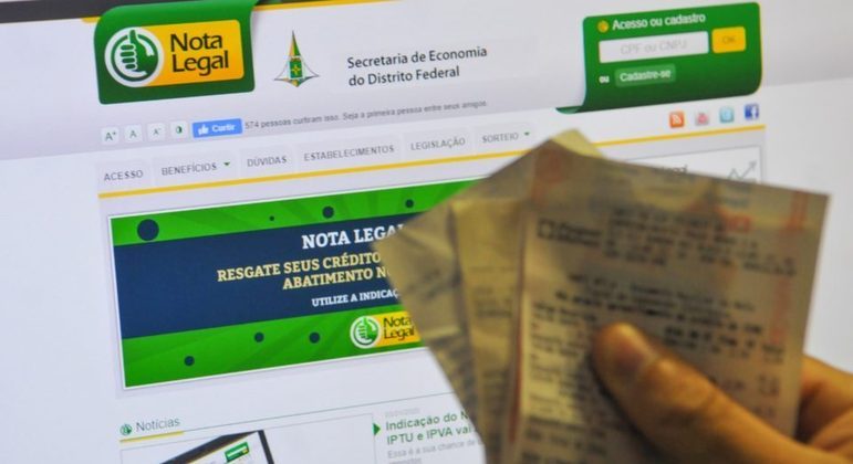 Site do programa Nota Legal
