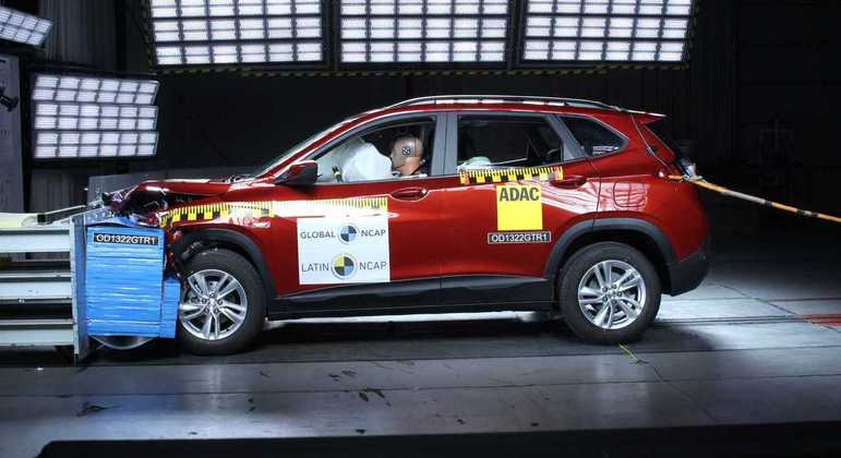 Crossover apresenta proteção total nas avaliações dinâmicas e na instalação de sistemas de retenção infantil