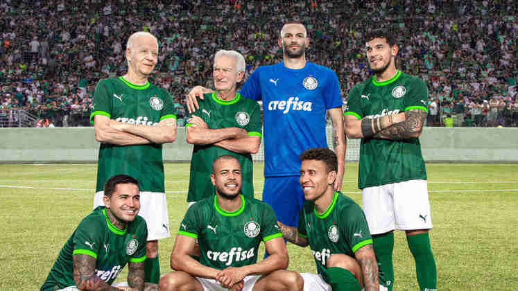 Nova camisa 1 do Palmeiras e nova camisa de goleiros