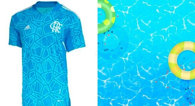 Nova camisa de goleiros do Flamengo para a temporada 2022 nao escapou dos memes.