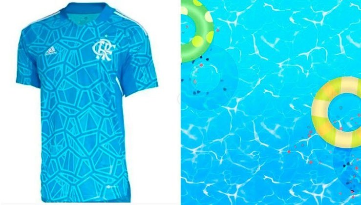 Nova camisa de goleiros do Flamengo para a temporada 2022 não escapou dos memes