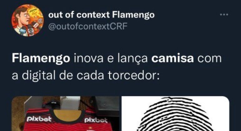 Nova camisa do primeiro uniforme do Flamengo para temporada 2022 nao agradou a muitos rubro-negros e foi alvo de piadas na web.