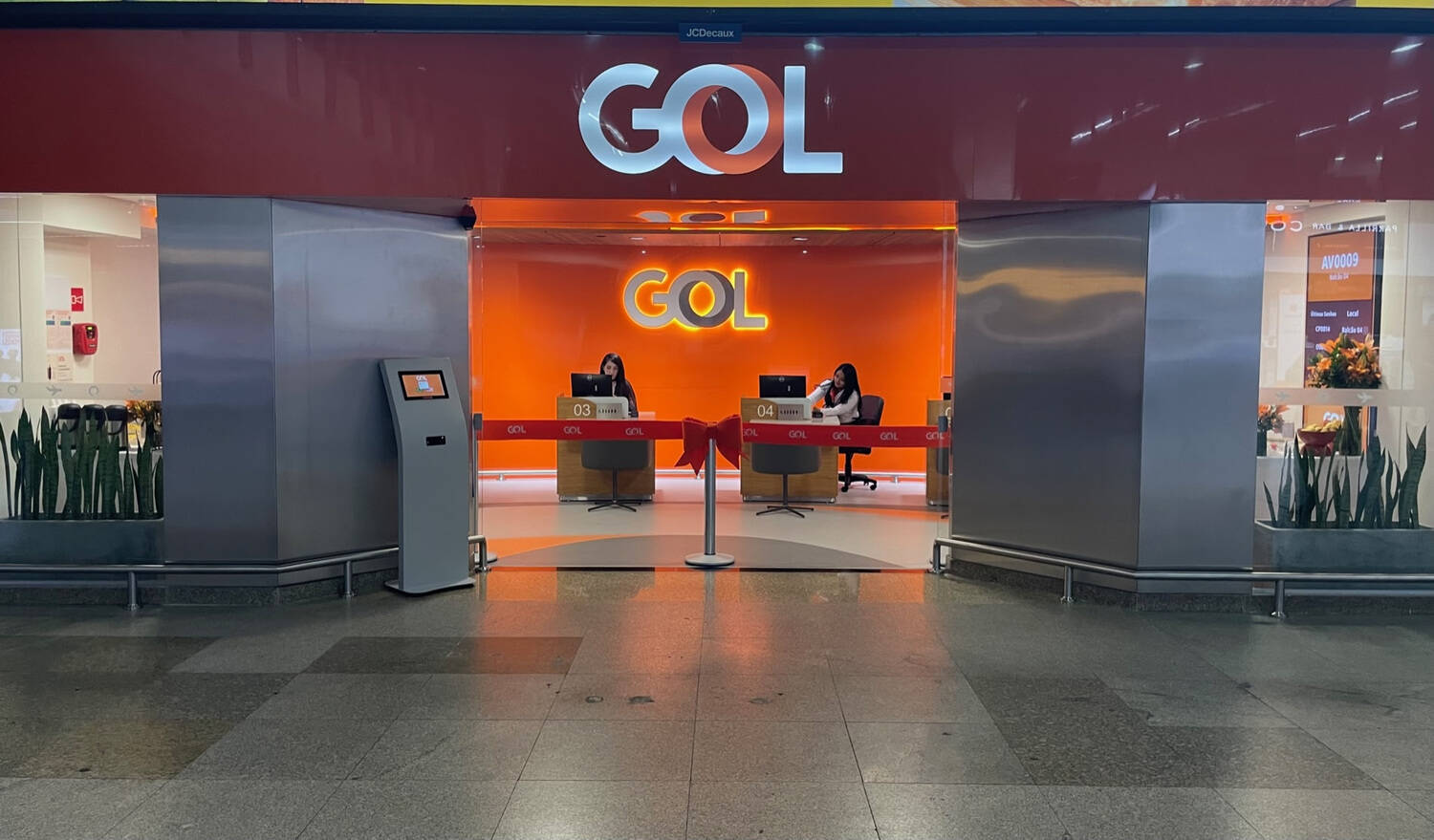 Nova loja da GOL no Terminal 2 de Guarulhos