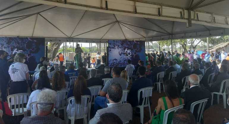 Culto ecumênico celebrado nesta segunda-feira (20) em comemoração aos 65 anos da Novacap