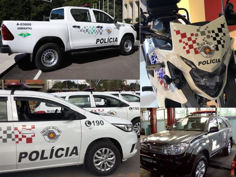 Governo muda cor dos carros da Polícia Militar em São Paulo - Notícias - R7  São Paulo